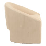 Armchair Mordak beige  fabric 82x72x74cm - Image 4