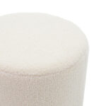 Stool Dash boucle cream-golden D35x35cm - Image 2