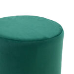 Stool Dash velvet dark green-golden D35x35cm - Image 2
