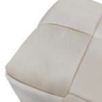 Ottoman Jisko beige velvet 38x38x40cm - Слика 3