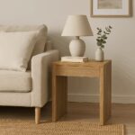 End table Focused MDF natural 40x40x50cm - Слика 2