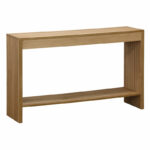Console Focused MDF natural 120x35x74cm