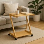 End table Fit MDF natural 50x39x59cm - Image 2