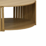 Coffee table Heavenly MDF natural D83x38cm - Слика 4