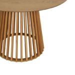 Dining table Domonic natural D120x75cm - Слика 4