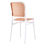 Chair Juniper with UV protection PP beige-white 51x40.5x86.5cm - Слика 3