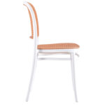 Chair Juniper with UV protection PP beige-white 51x40.5x86.5cm - Слика 4