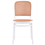 Chair Juniper with UV protection PP beige-white 51x40.5x86.5cm - Слика 5