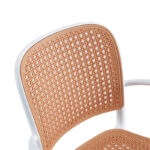 Armchair Juniper with UV protection PP beige-white 56χ52,5χ86,5cm - Image 6