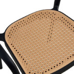 Armchair Ember with UV protection PP beige-black 52.5x56.5x81cm - Image 6