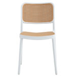 Chair Poetica with UV protection PP beige-white 42x52x81cm - Слика 4