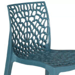 Chair Hush with UV protection PP blue 50.5x54x79.5cm - Слика 3