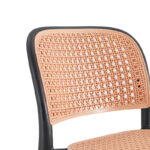 Bar stool Juniper with UV protection PP beige-black 51x52x102.5cm - Слика 6