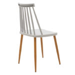 Chair Aurora PP grey-natural leg 43x48x79cm - Image 2