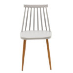 Chair Aurora PP grey-natural leg 43x48x79cm - Image 4