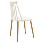 Chair Aurora PP white-natural leg 43x48x79cm - Слика 2