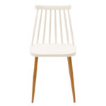 Chair Aurora PP white-natural leg 43x48x79cm - Слика 4