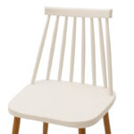 Chair Aurora PP white-natural leg 43x48x79cm - Слика 6