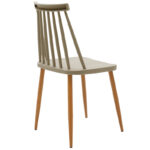 Chair Aurora PP mocha-natural leg 43x48x79cm - Слика 2