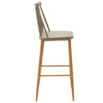 Bar stool Aurora PP mocha-natural - Слика 3