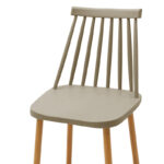 Bar stool Aurora PP mocha-natural - Слика 5