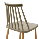 Bar stool Aurora PP mocha-natural - Слика 6