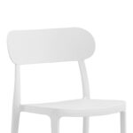 Chair Amvroan with UV protection white pp 51x49x79.5cm - Слика 2