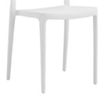 Chair Amvroan with UV protection white pp 51x49x79.5cm - Слика 3