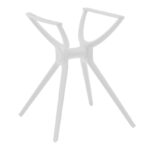 Table bash Herno white pp 60x61x73cm