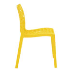 Chair Hush with UV protection PP yellow 50,5x54x79.5cm - Слика 3