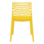 Chair Hush with UV protection PP yellow 50,5x54x79.5cm - Слика 5
