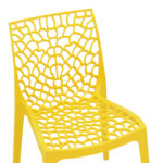 Chair Hush with UV protection PP yellow 50,5x54x79.5cm - Слика 6