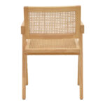 Armchair Winslow natural rubberwood 52x59x79cm - Слика 5