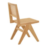 Chair Winslow natural rubberwood 45x56x82cm - Image 2