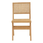 Chair Winslow natural rubberwood 45x56x82cm - Image 4