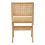 Chair Winslow natural rubberwood 45x56x82cm - Image 5