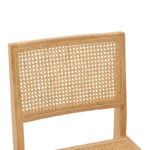 Chair Winslow natural rubberwood 45x56x82cm - Image 6