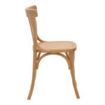 Chair Flisbie natural beech wood 46x48x86cm - Слика 3