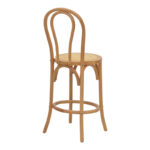 Bar stool Thonet natural beech wood 41x50x105cm - Слика 2