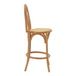 Bar stool Thonet natural beech wood 41x50x105cm - Слика 3