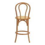 Bar stool Thonet natural beech wood 41x50x105cm - Слика 5