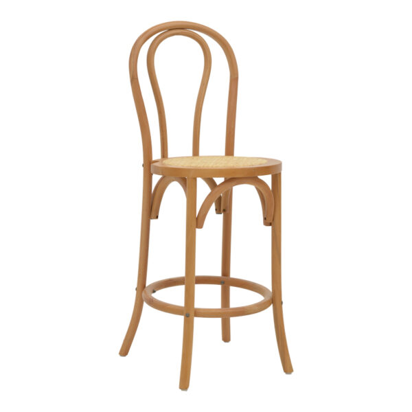 Барска столица Thonet природна букова дрвена 41x50x105 см