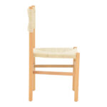Oarvine chair natural rubberwood-natural rope 46x52x88cm - Слика 3