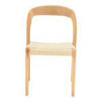 Tavrine chair rope-rubberwood in natural color 47x59x78cm - Image 4