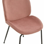 Chair Adelaide rotten apple-black leg 47x64x88cm - Слика 5