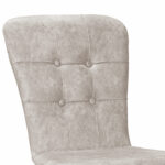 Chair Sonora I fabric grey antique-walnut leg - Слика 6