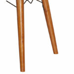 Chair Sonora I velvet ivory-walnut leg - Слика 6