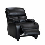 Armchair relax with cupholder Gartia PU black 79x94x102cm - Слика 2