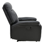 Armchair relax Terpsi PU black 80x94x102cm - Image 4