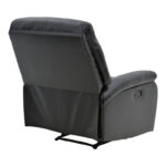Armchair relax with massage mechanism Terpsi PU black 80x94x102cm - Слика 3